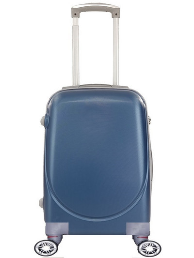 Ormi PS219-18 Βαλίτσα Καμπίνας 55x35x20cm με 4 Ρόδες Μπλε