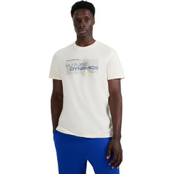 4F Ανδρικό Αθλητικό T-Shirt Λευκό 4FWAW25TTSHM2963-11S