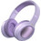 Naxius NXHBTCR-07 5200708988920 Ασύρματα Bluetooth Ακουστικά Over Ear Λιλά