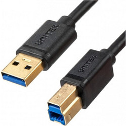 Unitek C14095BK-2M Καλώδιο USB-A Male 3.0 to USB-B Male 2m Black