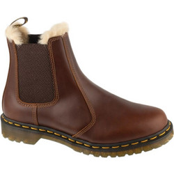 Dr. Martens Γυναικεία Μποτάκια Chelsea Καφέ με Γούνα 23898243