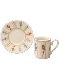 Stewe Home Σετ Φλιτζάνια Espresso & Ελληνικού Καφέ Πορσελάνης Λευκό 90ml