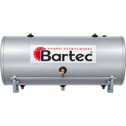 Bartec Premium Glass RAL 9006 Boiler Ηλιακού 200lt Glass Τριπλής Ενέργειας