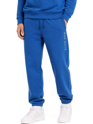 Nick Galis Ανδρικό Παντελόνι Φόρμας με Λάστιχο Royal Blue 226NGMPA-4048-015