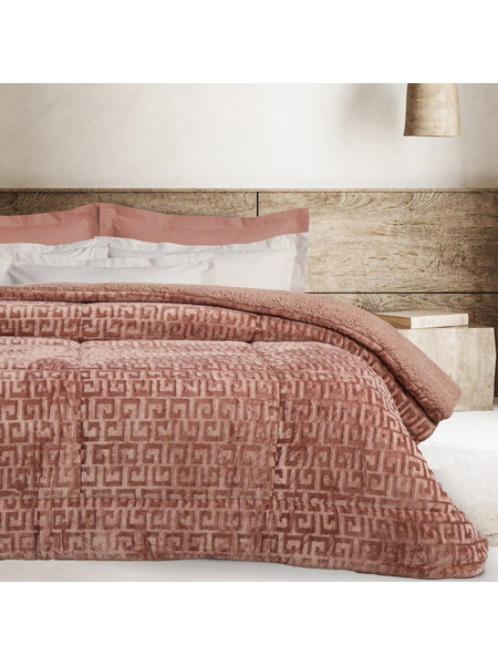 Das Home Κουβερτοπάπλωμα Μονό Hollowfiber 160x220 Sherpa 1391 Nude
