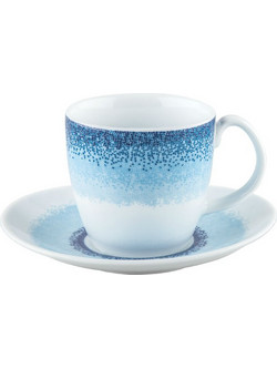 Ιωνία Apeiron Blue Φλιτζάνι Πορσελάνης Λευκό Μπλε 170ml 3182154
