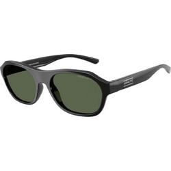 Arnette AN4380 29009A Ανδρικά Γυαλιά Ηλίου Aviator Κοκάλινα Μαύρα με Πράσινο Φακό