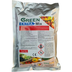 NitroFarm Green Extra Mix Διαφυλλικό Λίπασμα σε Σκόνη Σιδήρου Μαγνησίου 1kg