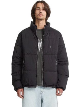 Volcom Ανδρικό Μπουφάν Χειμωνιάτικο Puffer Μαύρο A1732608-BLK