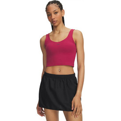 Under Armour Motion Tank Γυναικείο Αθλητικό Crop Top Μπορντό 6013773-622