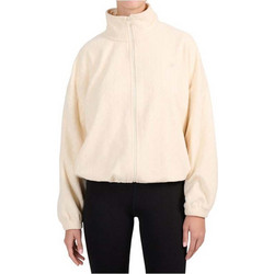 4F Γυναικεία Ζακέτα Fleece Μακριά με Φερμουάρ Εκρού 4FWAW26TFLEF466-12S