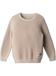 Hashtag Παιδικό Πουλόβερ Μακρυμάνικο Μπεζ 267753