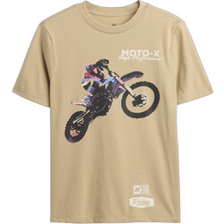 Gap Παιδικό T-Shirt Κοντομάνικο Μπεζ 887411004