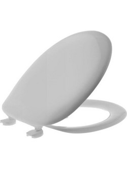 Bega Plast Imperial Καπάκι Λεκάνης Οβάλ Πλαστικό Λευκό 42.5x36.5cm 3080453