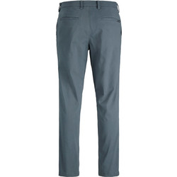 Jack & Jones Ανδρικό Παντελόνι Chino Ελαστικό Κανονική Εφαρμογή Ανθρακί 12288455