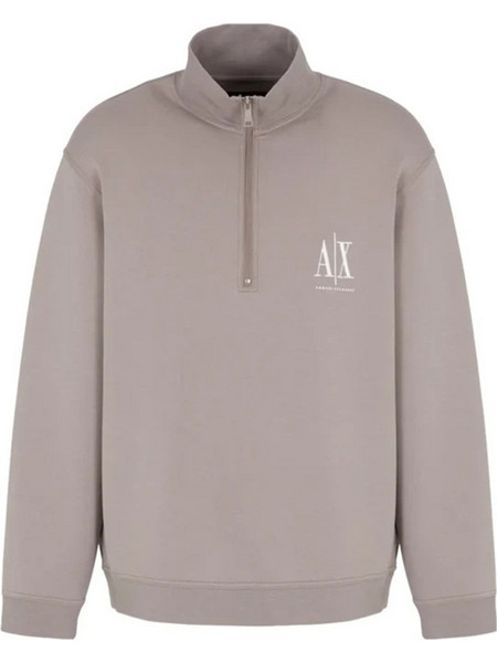 Armani Exchange Ανδρικό Φούτερ Καφέ XM000370AF10818U6107