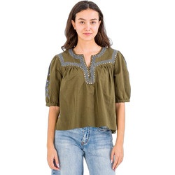 Scotch & Soda Γυναικείο Καλοκαιρινό Crop Top Χακί 180291-7353