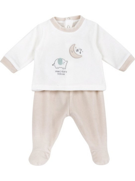 Chicco Βρεφικό Σετ Χειμωνιάτικο Μπεζ Καφέ 09103235-061