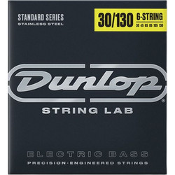 Dunlop Standard G Σετ 6 Χορδές Ηλεκτρικού Μπάσου Stainless Steel 30-130"