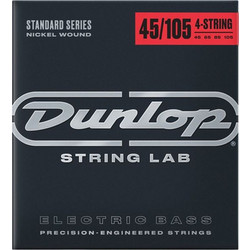 Dunlop Standard Σετ 4 Χορδές Ηλεκτρικού Μπάσου Nickel Plated Steel 45-105"