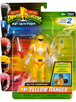 Playmates Toys Power Rangers Season 2 Auto-Morphin Yellow Ranger Φιγούρα Δράσης για 4+ Ετών