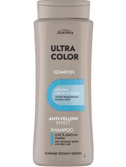 Joanna Ultra Color Καθαριστικό & Καταπραϋντικό Σαμπουάν για Ξανθά Μαλλιά 400ml