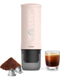Outin OTEM-01-RQ Ηλεκτρικό Μπρίκι Espresso Ροζ