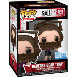 Funko Pop! Movies Saw 2128 Reverse Bear Trap Special Edition