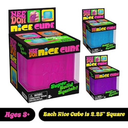 Schylling NeeDoh Nice Cube Squishy Διάφορα Χρώματα
