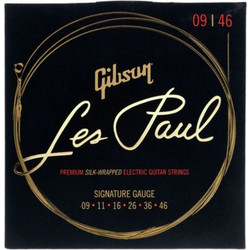 Gibson Les Paul Premium Signature Σετ 6 Χορδές Ηλεκτρικής Κιθάρας Pure Nickel 9-46"
