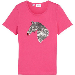 Bonprix Παιδικό T-Shirt Κοντομάνικο Φούξια 963389