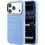 Guess Saffiano Peony Ring Magsafe Back Cover Blue (iPhone 18 Pro / 17 Pro )