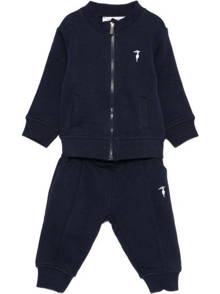 Trussardi Βρεφικό Σετ Φόρμας για Αγόρι Χειμωνιάτικο Navy Μπλε TIA25019CF