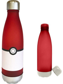 Pokemon Pokeball Παιδικό Παγούρι Πλαστικό Κόκκινο 650ml