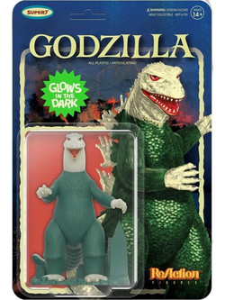 Super7 Toho ReAction Godzilla Glow Φιγούρα 10cm
