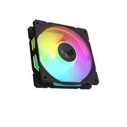 Asus TUF Gaming TR120 Reverse Case Fan 120mm ARGB με Σύνδεση 3-Pin 4-Pin PWM 3τμχ Black