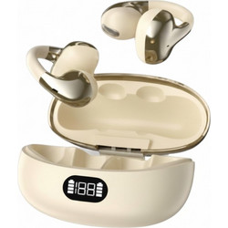 Tradesor KMS-E07 Ακουστικά Bluetooth Open Ear Beige
