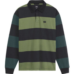 Vans Ανδρική Μπλούζα Polo Μακρυμάνικη Πράσινη VN00103DHU4
