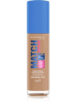 Rimmel Match Perfection 400N Natural Beige Liquid Make Up SPF20 30ml