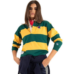 Champion Γυναικεία Αθλητική Μπλούζα Polo Κυπαρισσί Κίτρινη 119393-GS502