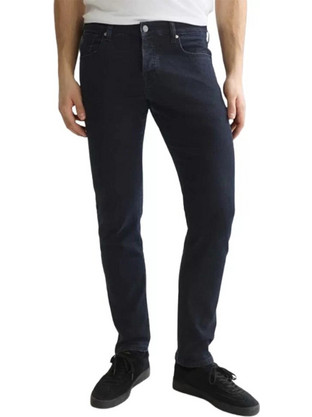 Scotch & Soda Ανδρικό Τζιν Παντελόνι Ελαστικό Κανονική Εφαρμογή Navy Μπλε 184403-401