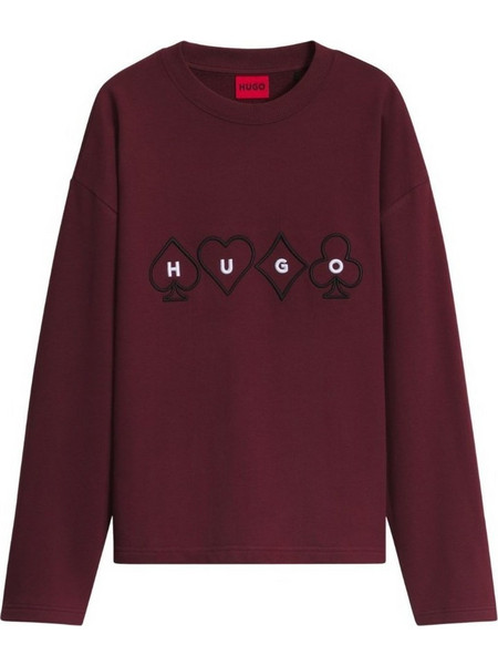 Hugo Ανδρικό Φούτερ Μπορντό 50568582-654