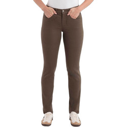 Gerry Weber Υφασμάτινο Γυναικείο Παντελόνι Skinny Εφαρμογή Καφέ N77012697038