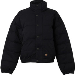 Dickies Γυναικείο Μπουφάν Χειμωνιάτικο Puffer Μακρύ Μαύρο DK0A8DU2-BLK