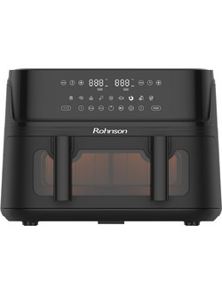 Rohnson R-28013 Air Fryer 11lt με Διπλό Κάδο
