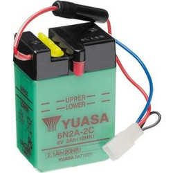 Yuasa Μπαταρία Μοτοσυκλέτας 6N2A-2C 2Ah