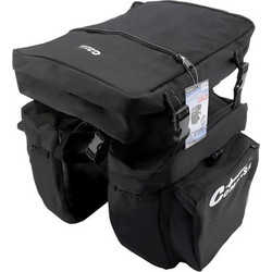 Compass 3 in 1 rear bag carrier for bicycle
