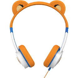 ifrogz Little Rockerz Costume Tiger Ενσύρματα Παιδικά Ακουστικά On Ear Λευκά Πορτοκαλί