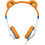 ifrogz Little Rockerz Costume Tiger Ενσύρματα Παιδικά Ακουστικά On Ear Λευκά Πορτοκαλί