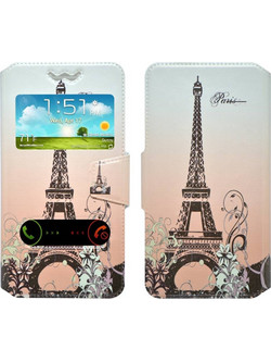 Ancus S-View Elastic Art Collection Paris Beige (Universal 5.7"-6")